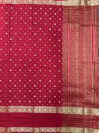 Handcrafted Semi Mysore Crepe Silk Saree – Perfect Festive Wear (RMS Crape) 