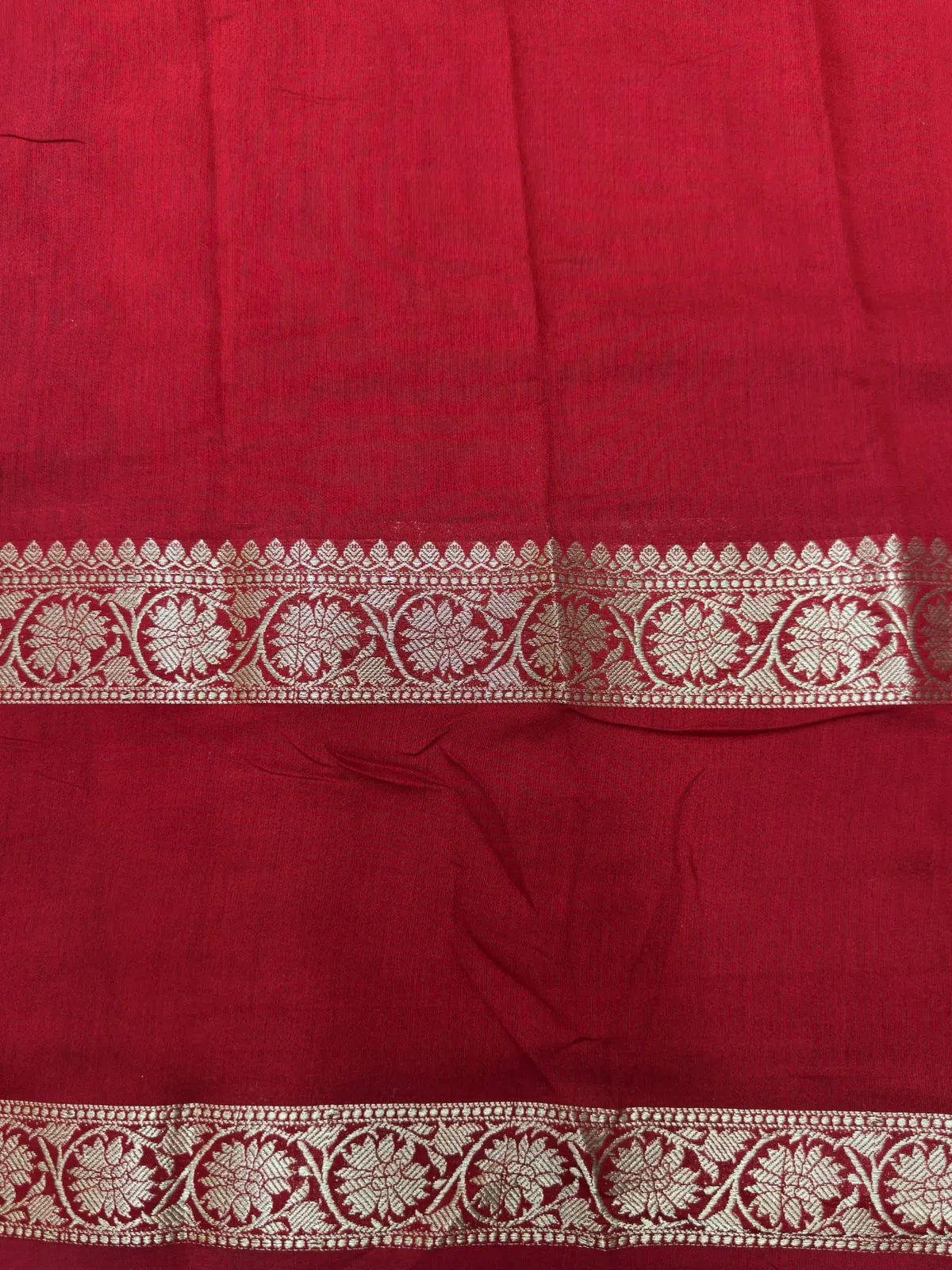 Handcrafted Semi Mysore Crepe Silk Saree – Perfect Festive Wear (RMS Crape) 