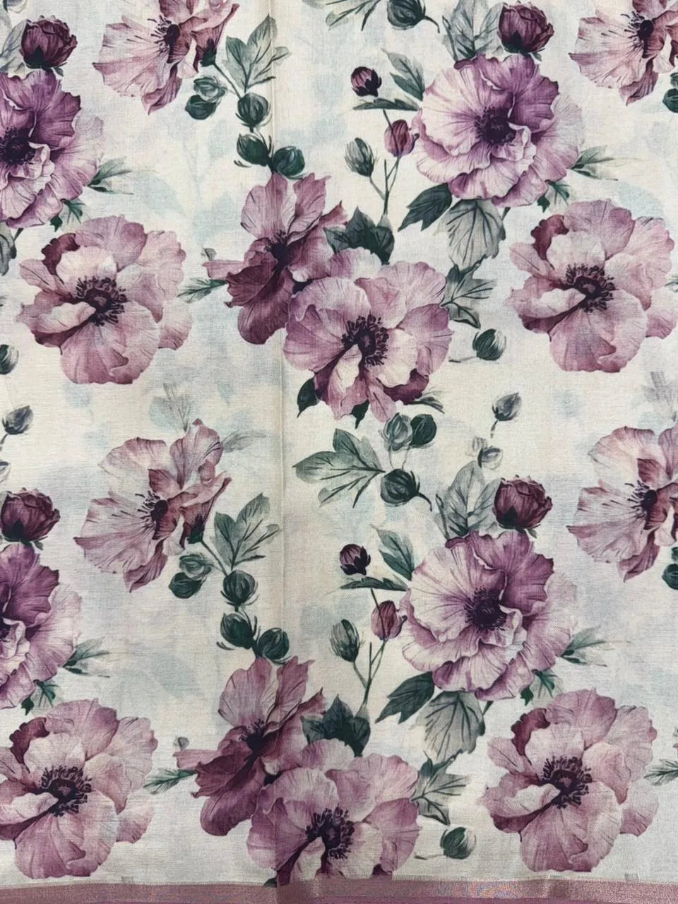 Elegant Tasar Silk Saree with Designer Border – Lightweight & Traditional (RS Blue Berry)