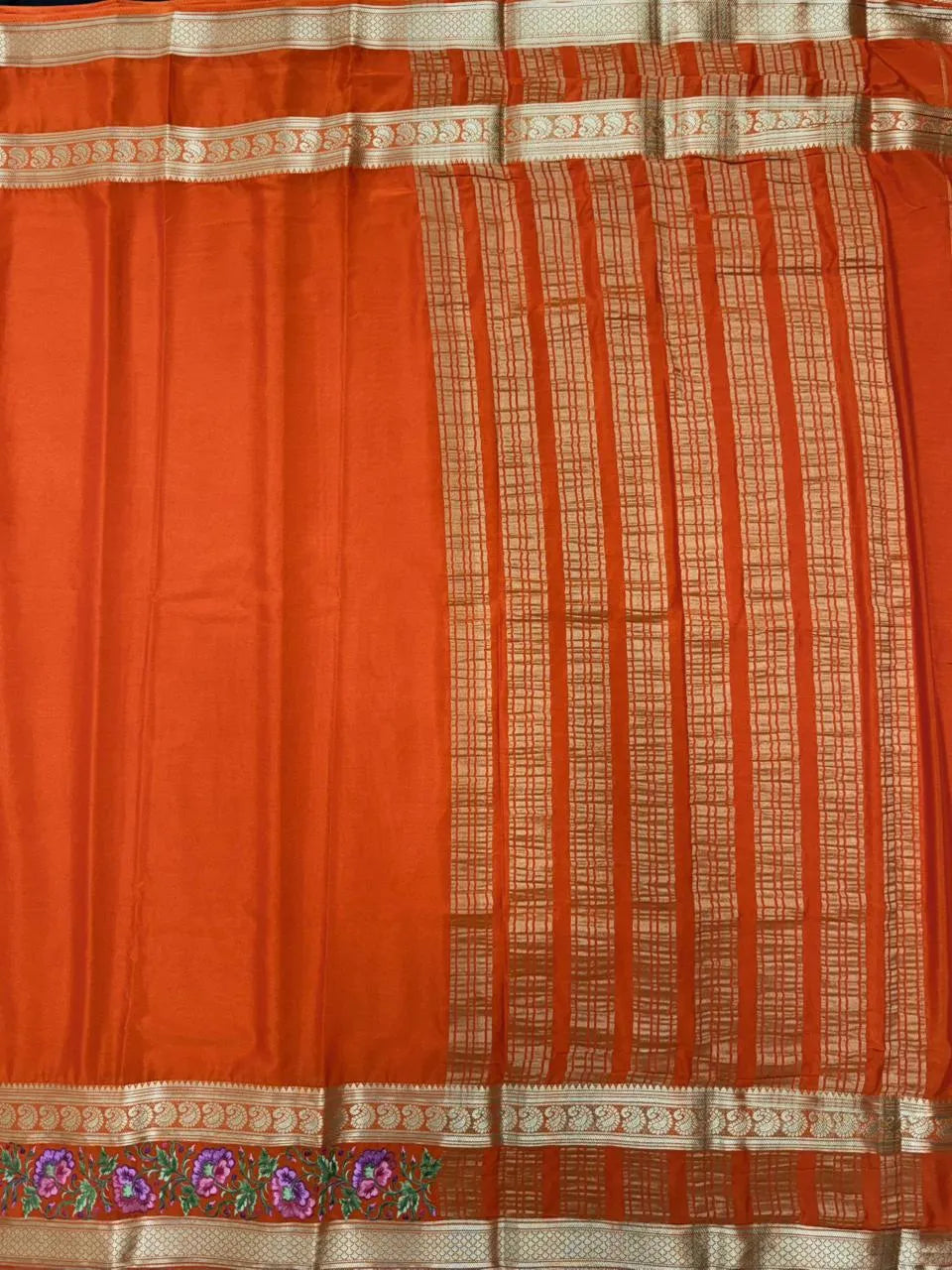 Crepe Silk Partywear-Rangeela crape