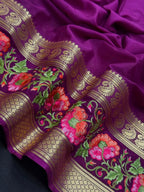Crepe Silk Partywear-Rangeela crape