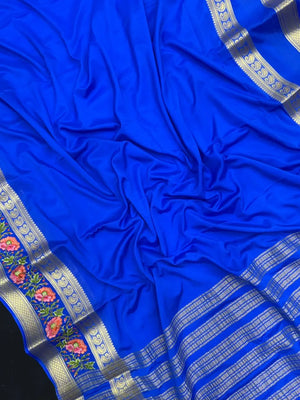 Crepe Silk Partywear-Rangeela crape