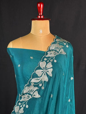 Soft Tussar Saree Everyday Sophistication-(Rasmali Silk)