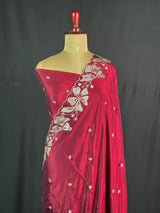 Soft Tussar Saree Everyday Sophistication-(Rasmali Silk)