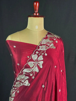 Soft Tussar Saree Everyday Sophistication-(Rasmali Silk)
