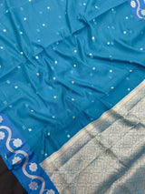 Raw cotton silk saree with soft rustic texture and subtle silk shine – perfect for ethnic and casual wear
