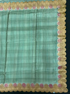 Handcrafted Gaji Silk Saree – Elegant & Timeless Drape-Rose Weave
