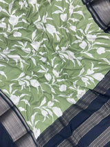  Floral Delight Crepe Silk Saree-Royal Silk