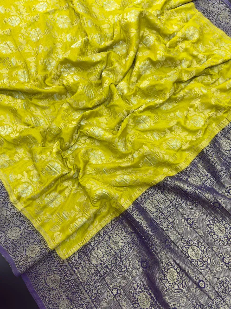  Semi Georgette Silk Saree with Rich Finish-Sanchi New Era