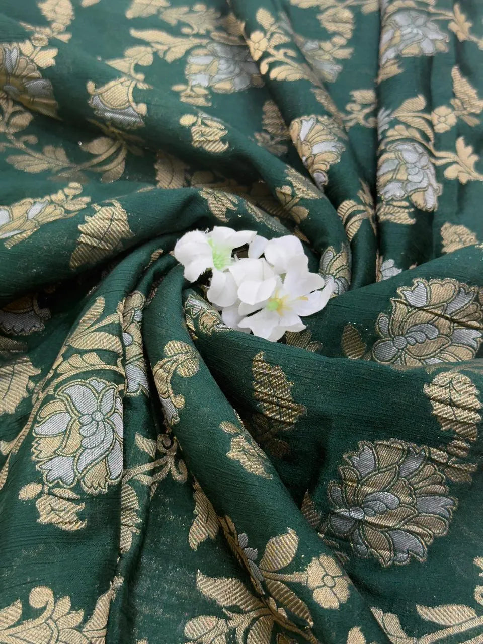  Semi Georgette Silk Saree with Rich Finish-Sanchi New Era