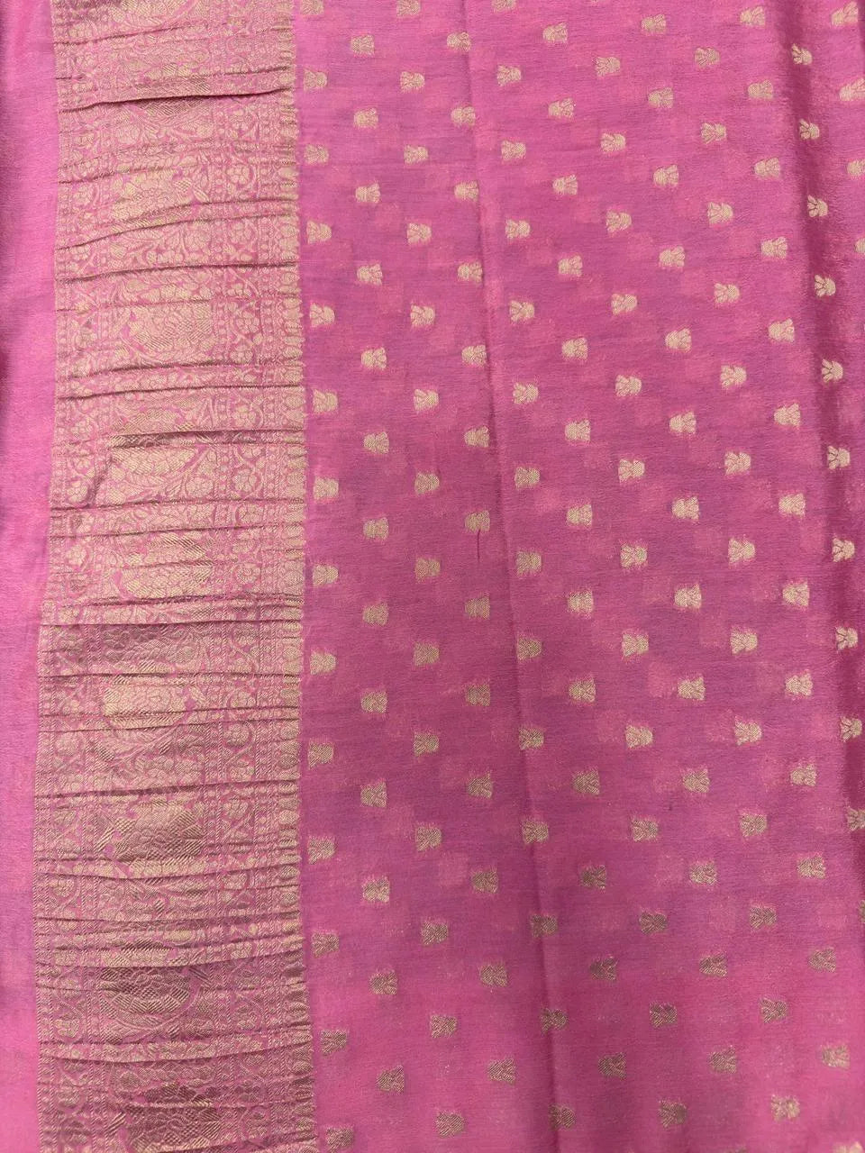  Semi Georgette Silk Saree with Rich Finish-Sanchi New Era