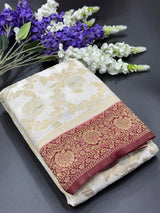  Semi Georgette Silk Saree with Rich Finish-Sanchi New Era