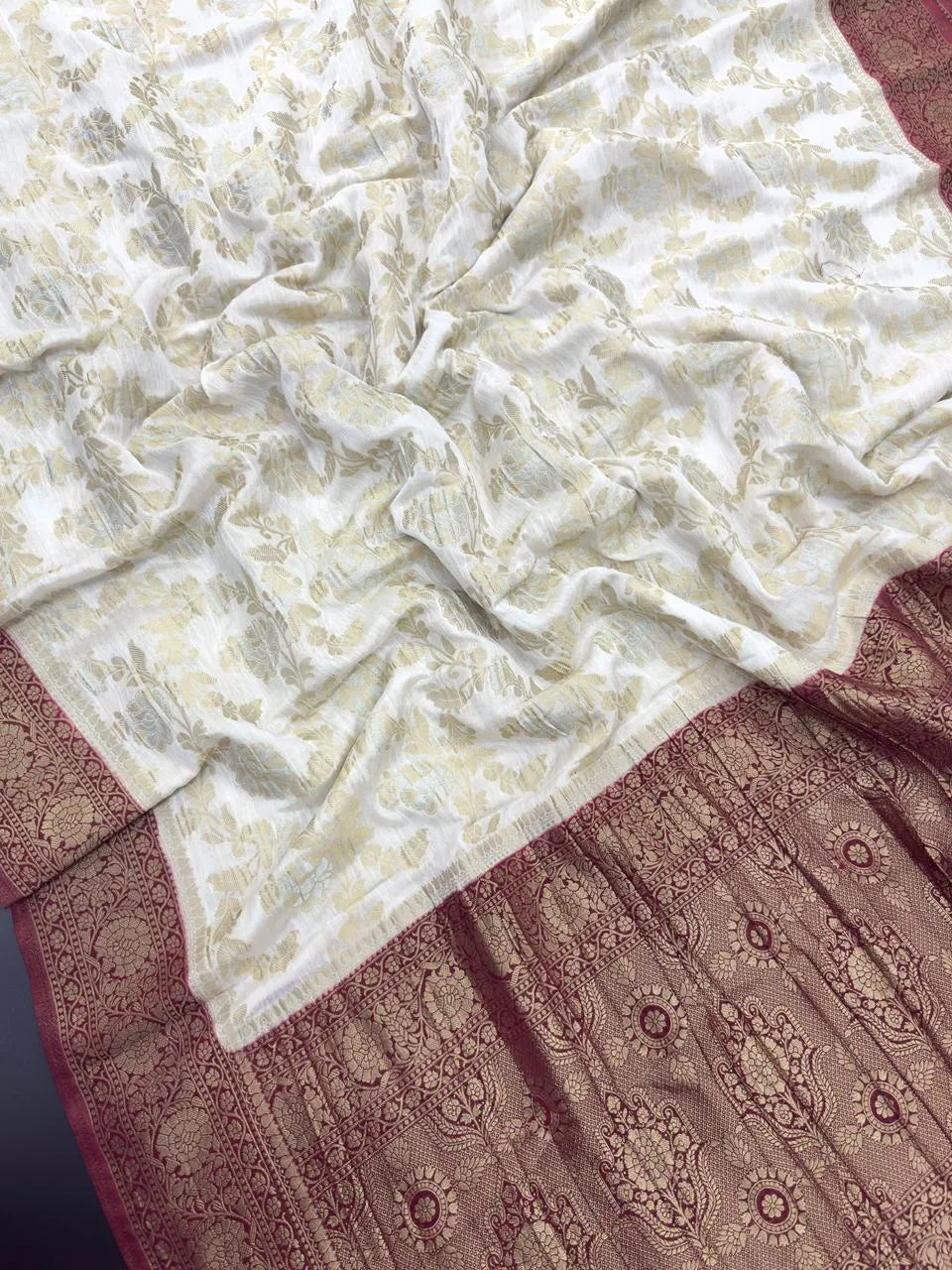  Semi Georgette Silk Saree with Rich Finish-Sanchi New Era