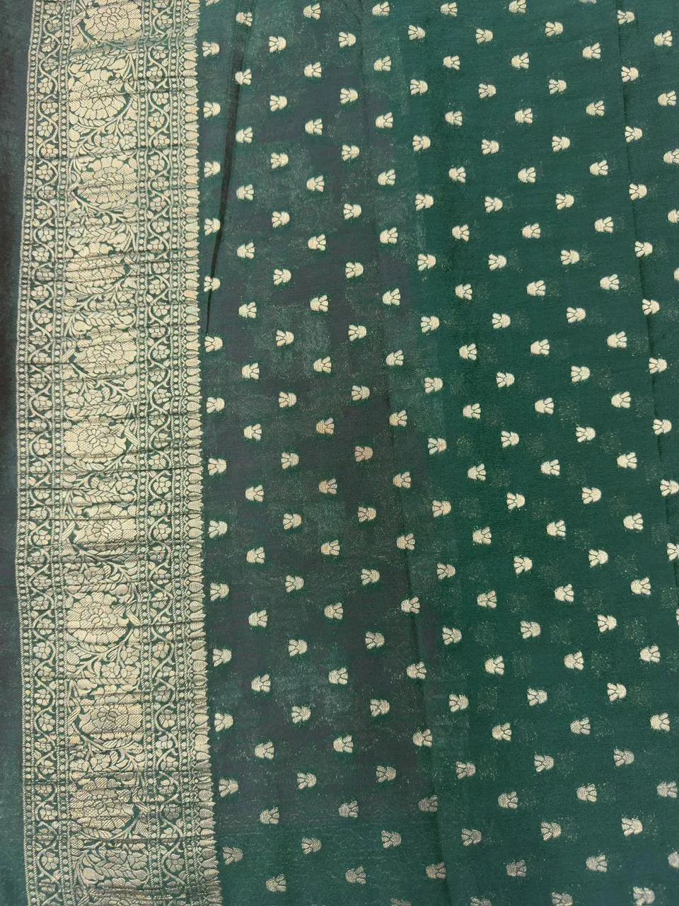  Semi Georgette Silk Saree with Rich Finish-Sanchi New Era