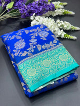 Semi Georgette Silk Saree with Rich Finish-Sanchi New Era