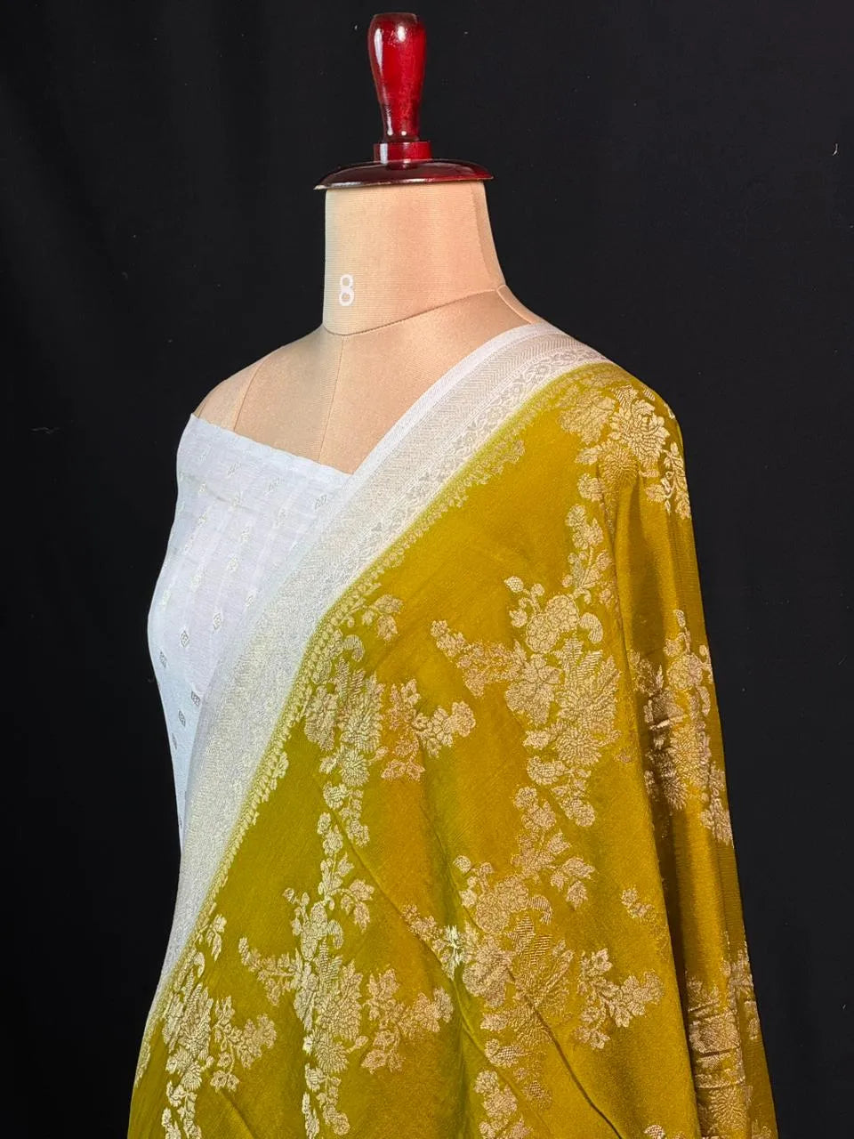 Classic Semi Georgette Silk Saree with Rich Finish (Sanchi New Era)