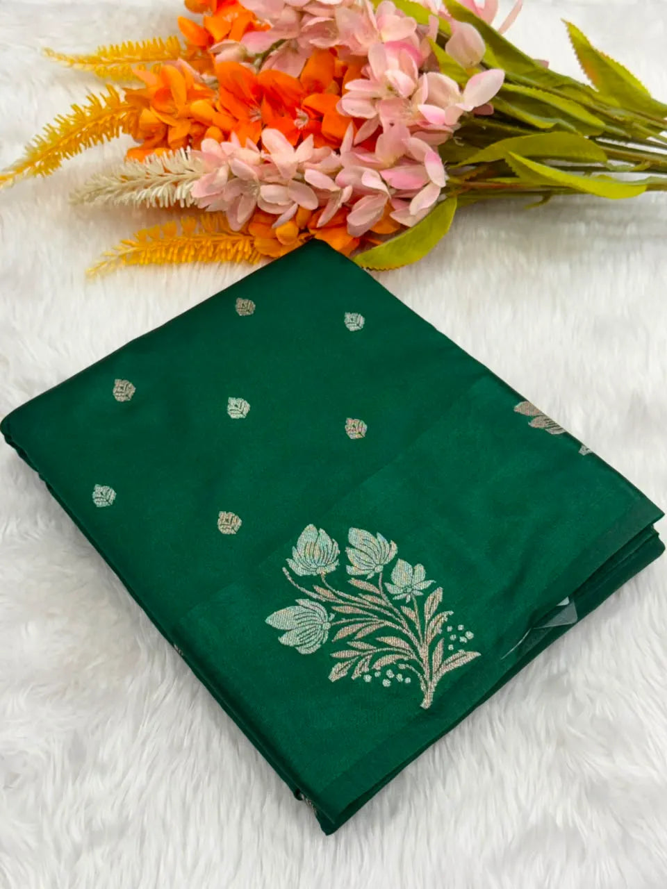 Regal Elegance Raw Silk Saree