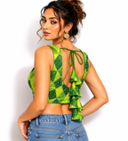 Rich Bandhani Silk Ethnic Unstitched Blouse Piece