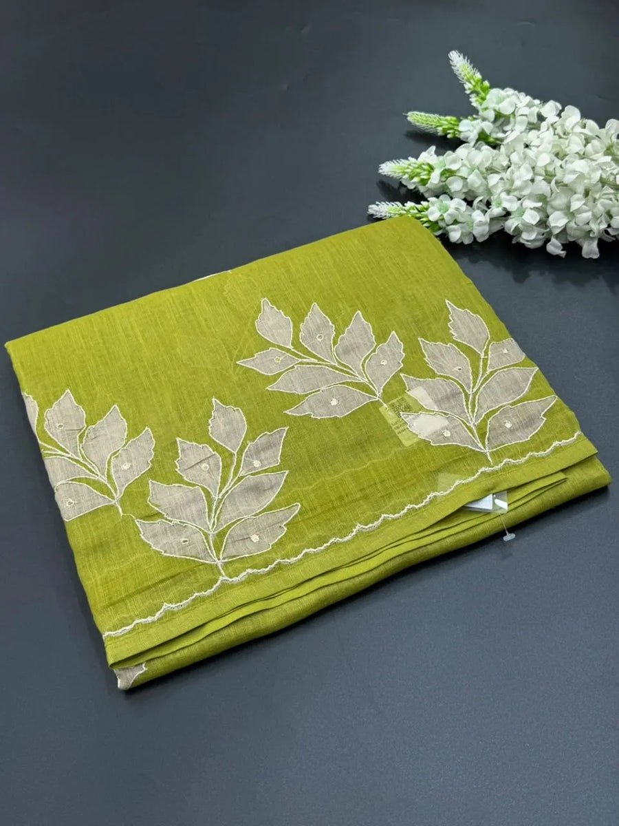 Linen Tusser Elegance-(SEQUENCE KING)