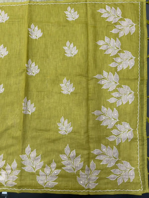 Linen Tusser Elegance-(SEQUENCE KING)