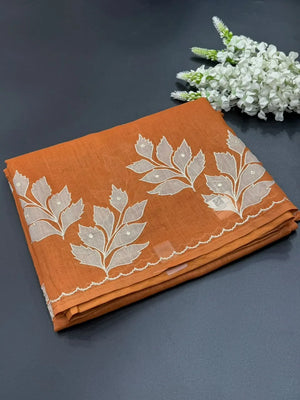 Linen Tusser Elegance-(SEQUENCE KING)