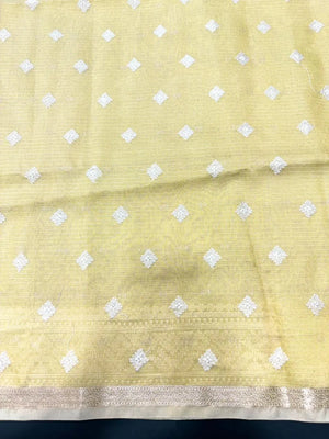 Soft & Sheer Semi Kota Organza Saree 