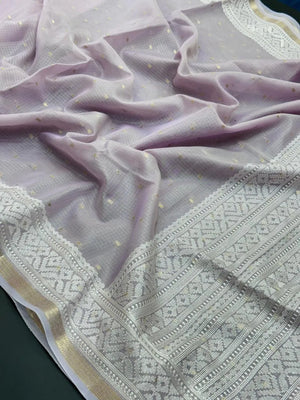Soft & Sheer Semi Kota Organza Saree 