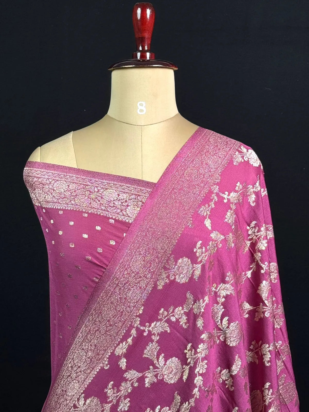 Designer Georgette Saree – A Touch of Modern Grace-Simran Jaal