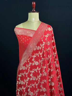 Designer Georgette Saree – A Touch of Modern Grace-Simran Jaal