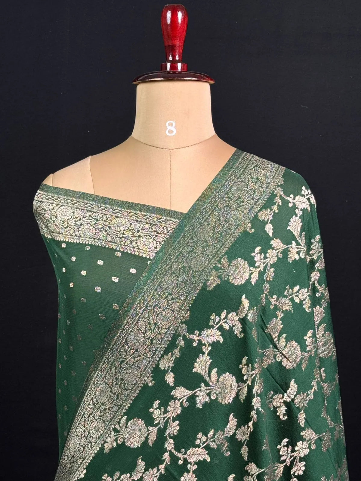 Designer Georgette Saree – A Touch of Modern Grace-Simran Jaal