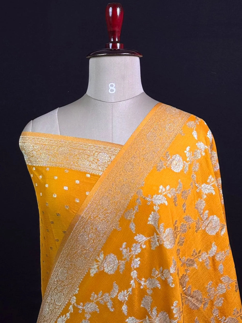 Designer Georgette Saree – A Touch of Modern Grace-Simran Jaal 