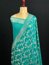 Designer Georgette Saree – A Touch of Modern Grace-Simran Jaal 