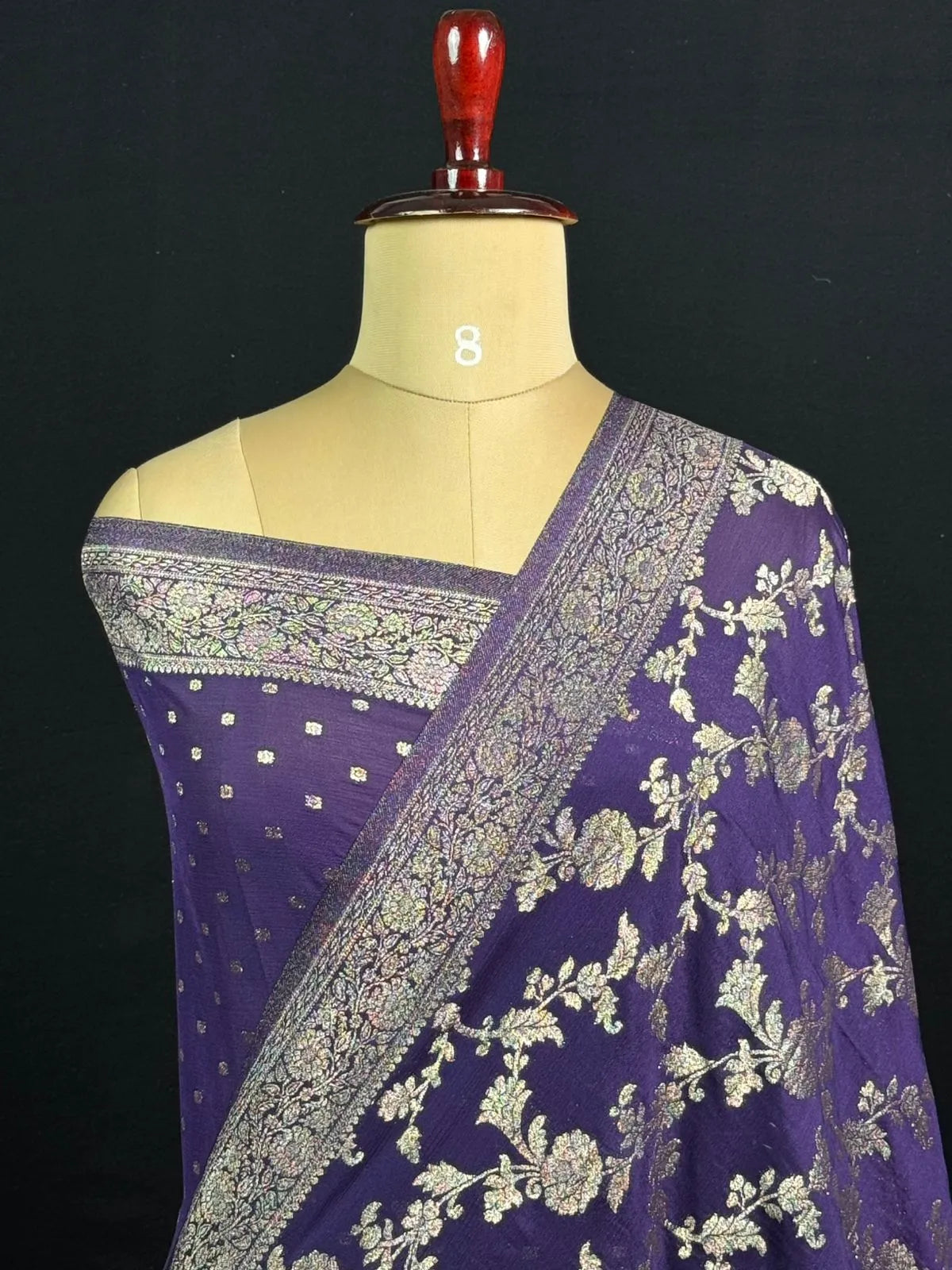 Designer Georgette Saree – A Touch of Modern Grace-Simran Jaal 