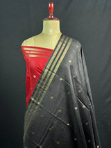 Premium Musk Tone Self Saree