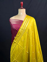 Premium Musk Tone Self Saree