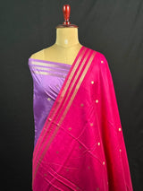 Premium Musk Tone Self Saree