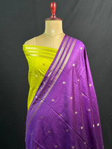 Premium Musk Tone Self Saree