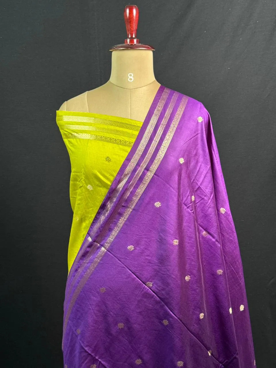 Premium Musk Tone Self Saree