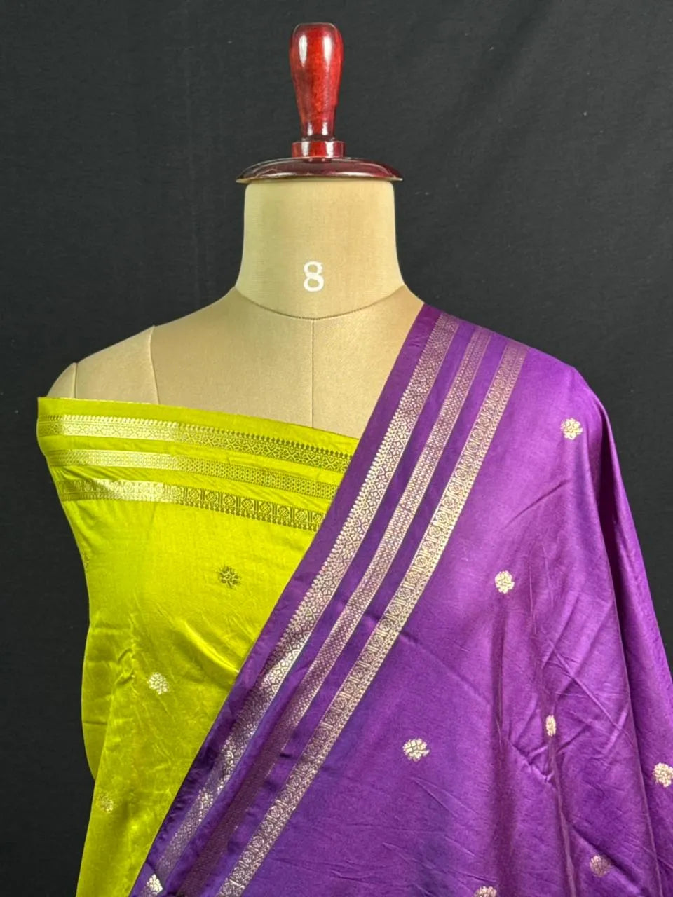 Premium Musk Tone Self Saree