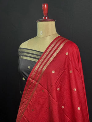 Premium Musk Tone Self Saree