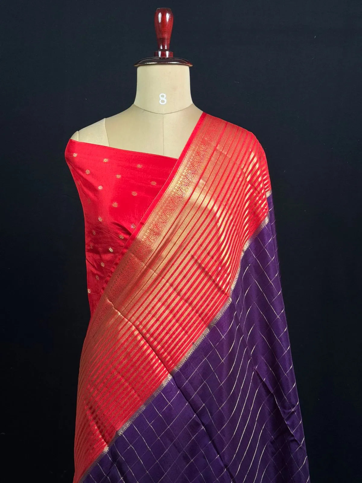 Crepe Silk Saree – Drape Exclusive