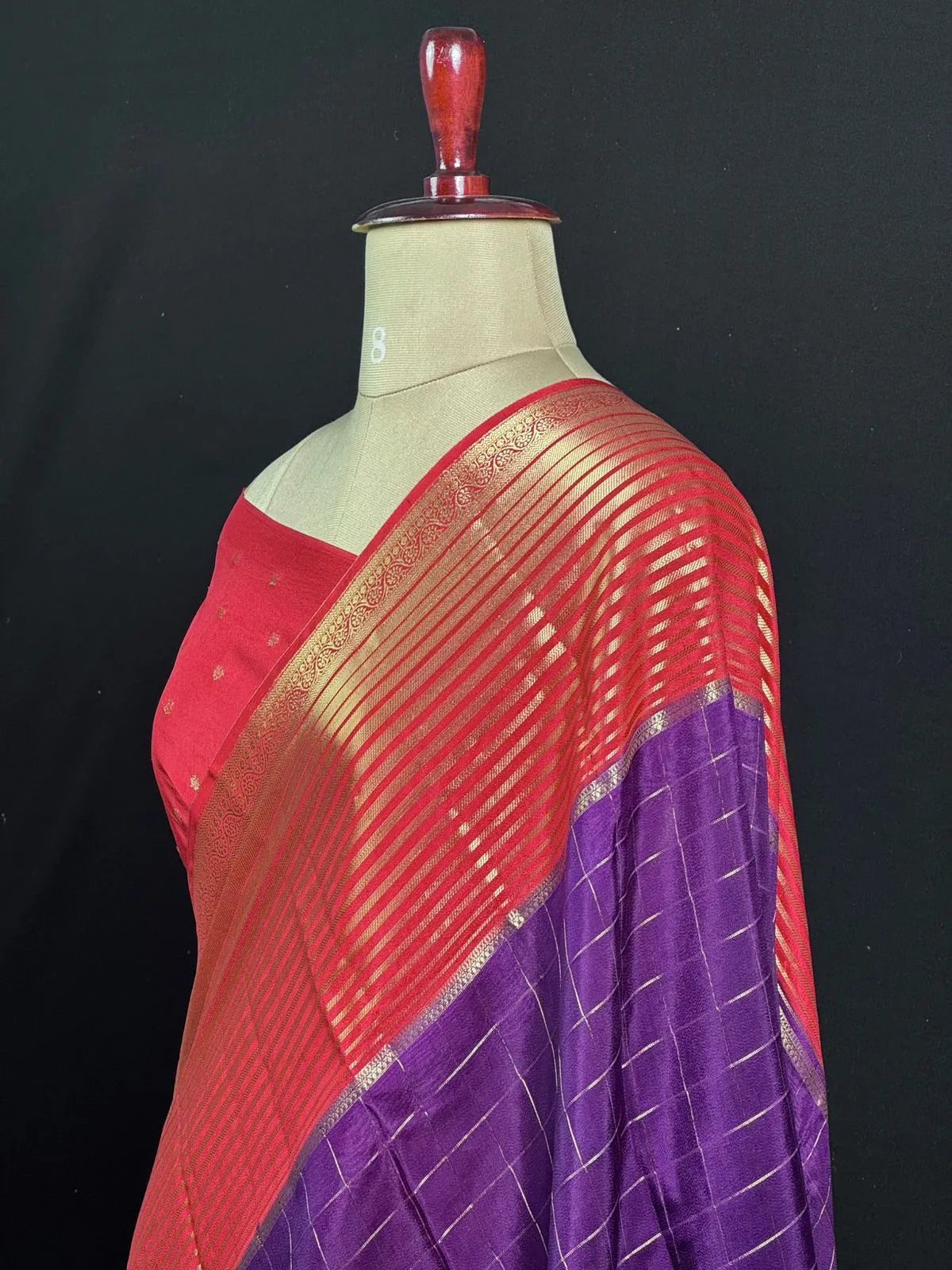 Crepe Silk Saree – Drape Exclusive