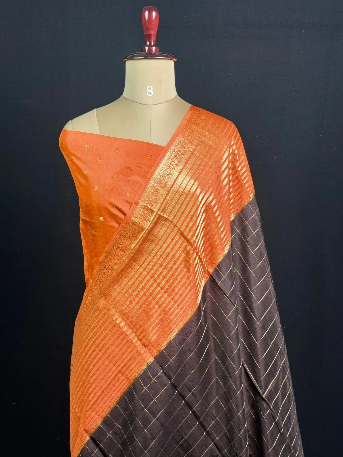 Crepe Silk Saree – Drape Exclusive