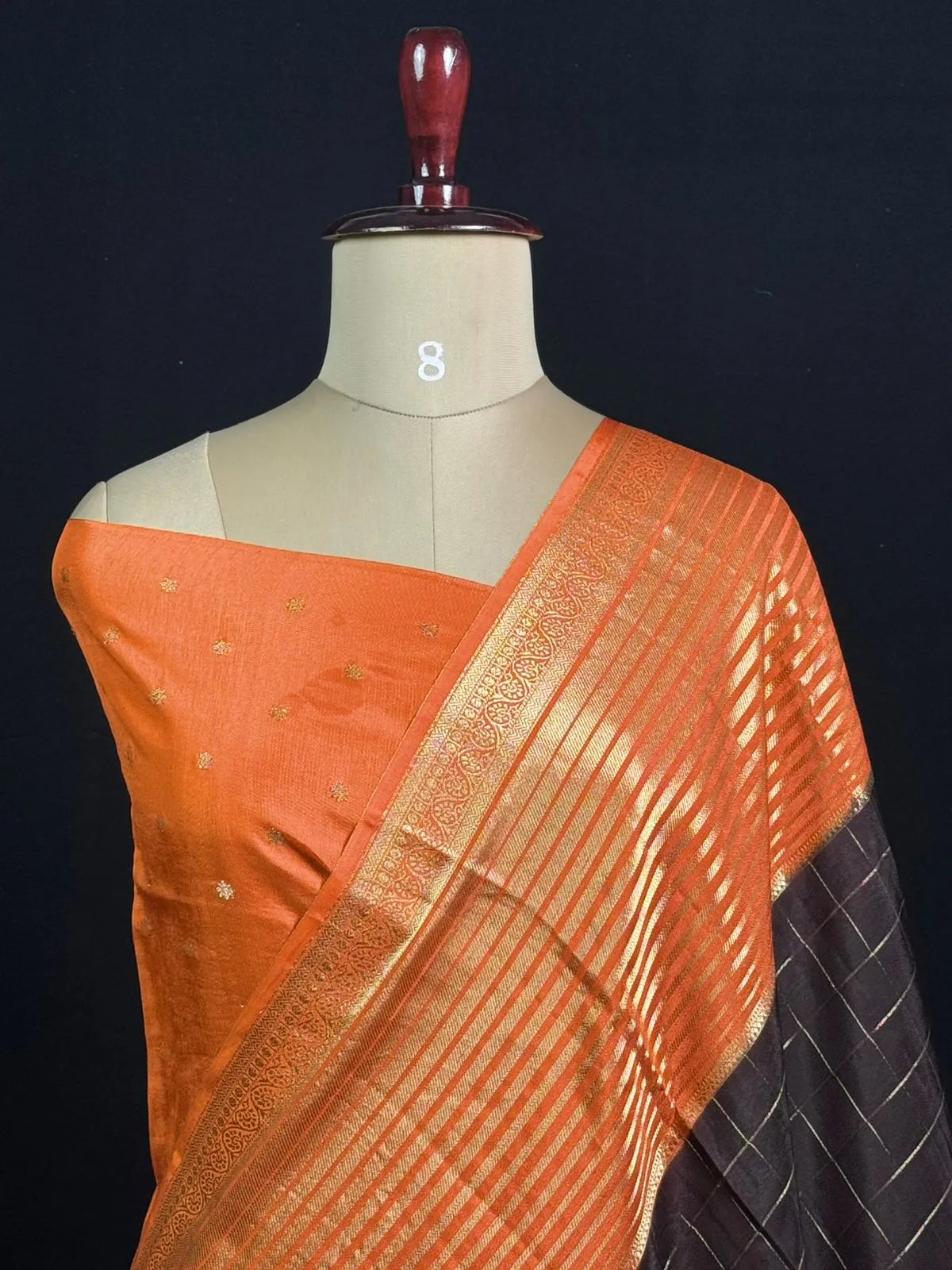 Crepe Silk Saree – Drape Exclusive