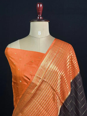 Crepe Silk Saree – Drape Exclusive