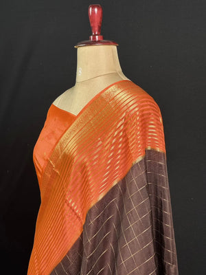 Crepe Silk Saree – Drape Exclusive