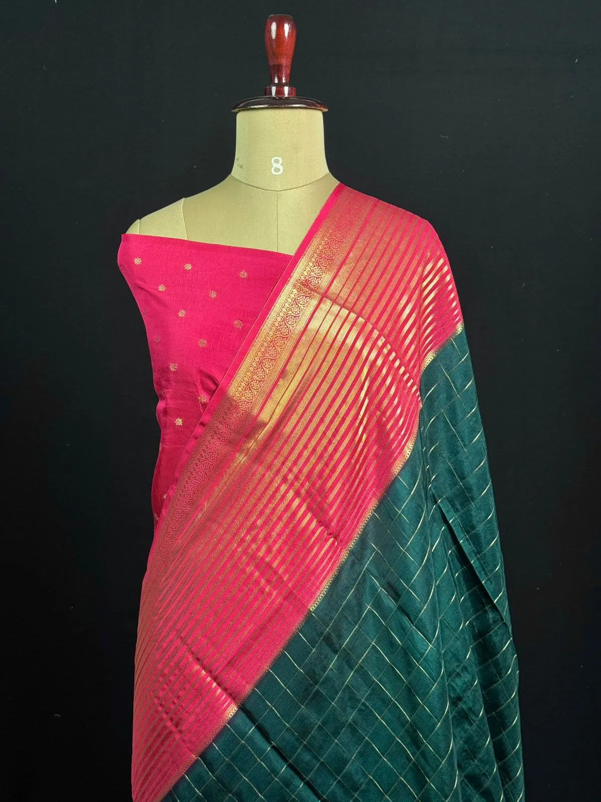 Crepe Silk Saree – Drape Exclusive