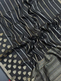 Contemporary Classic Viscose Silk Saree-(SS Alia Zarkan)