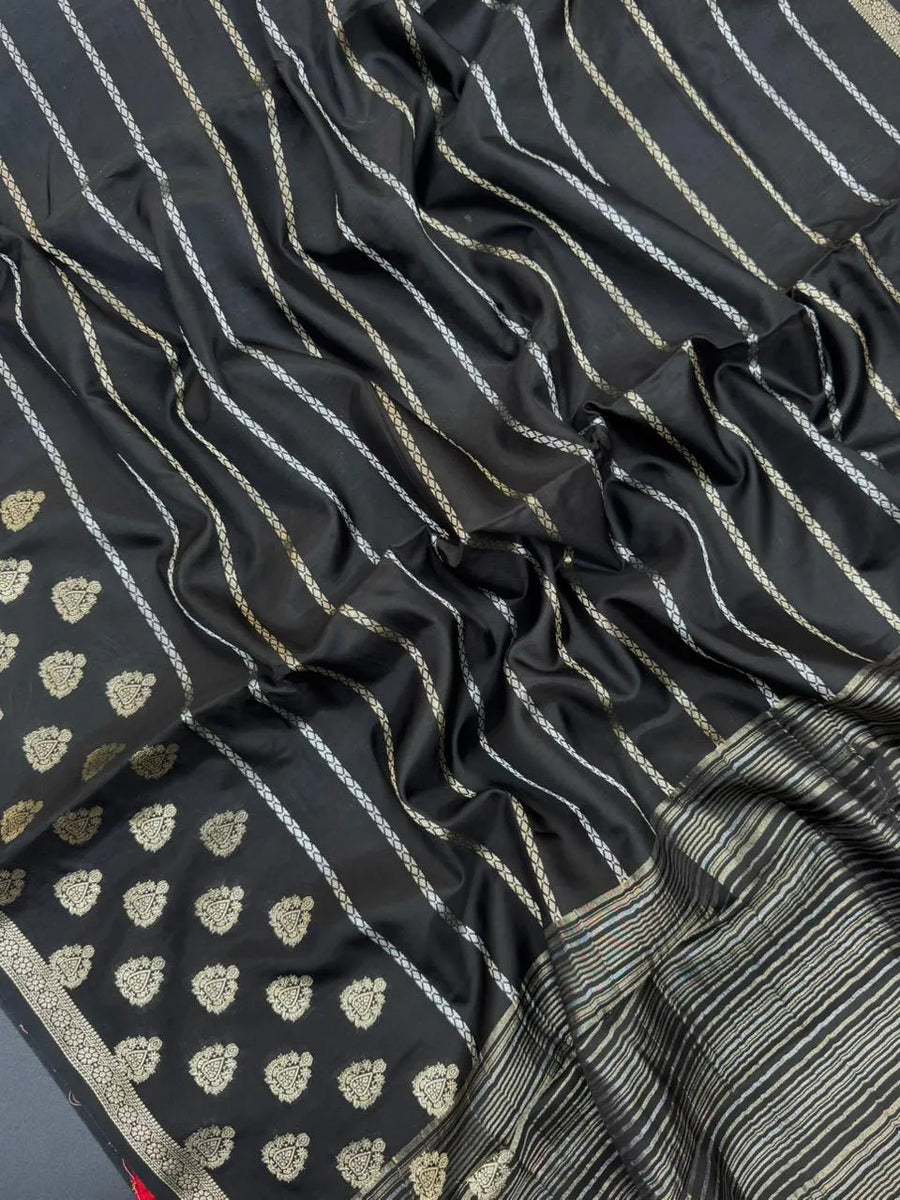 Contemporary Classic Viscose Silk Saree-(SS Alia Zarkan&nbsp)