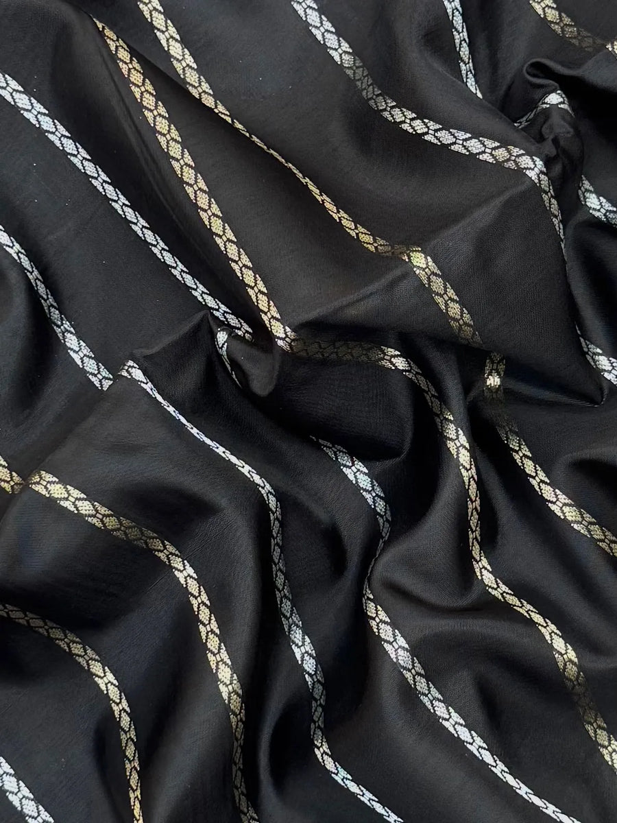 Contemporary Classic Viscose Silk Saree-(SS Alia Zarkan&nbsp)